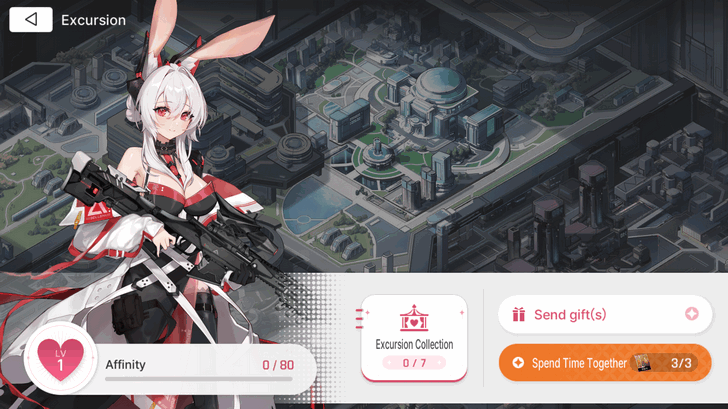 Chaos Zero Nightmare Character Exursion