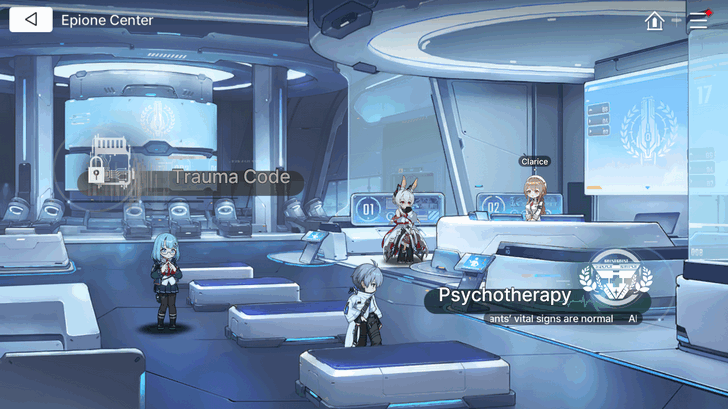 Chaos Zero Nightmare Epione Center