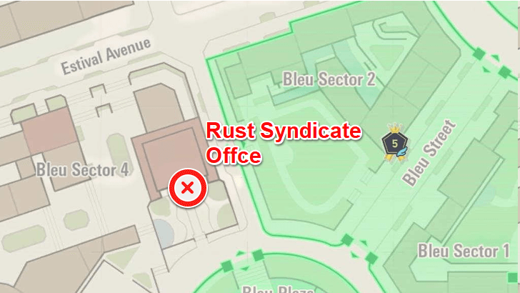 Rust Syndicate Office Map Location