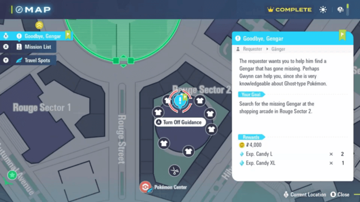 Galerie de la Lune Ghost Map Location