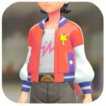 Pokemon Legends Z-A Male Blouson and Off-Shoulder Set Icon
