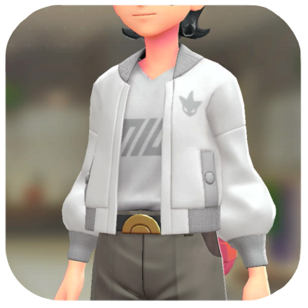 Pokemon Legends Z-A Male Blouson and V-Neck Set Icon