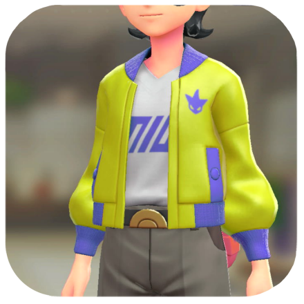 Pokemon Legends Z-A Male Blouson and V-Neck Set Icon