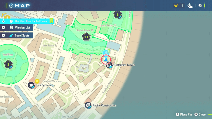 The Best Use of Leftovers Map Location