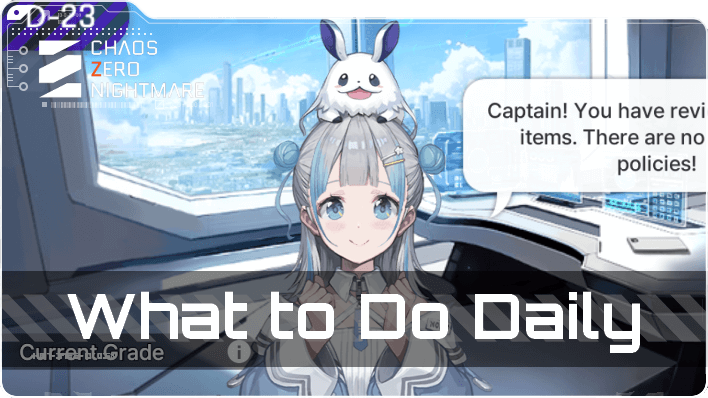Dailies Guide: What to Do Every Day