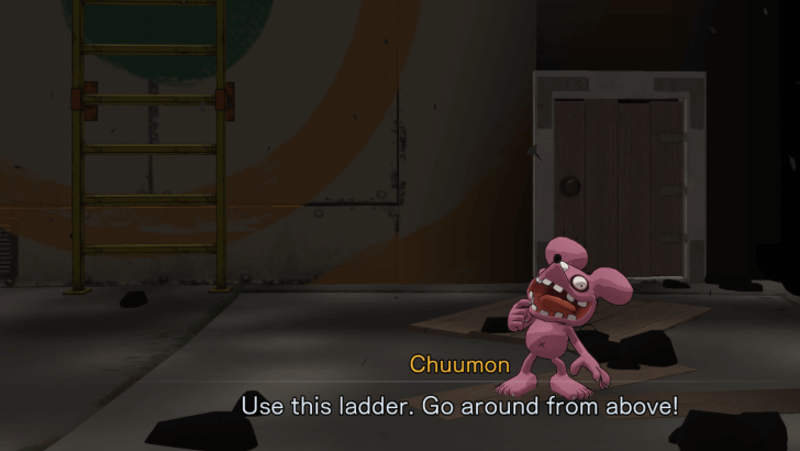 Take the Ladder to Find Merukimon