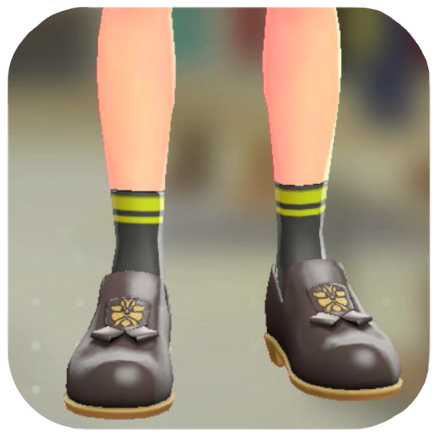 Pokemon Legends Z-A Male Striped Quarter Socks Icon