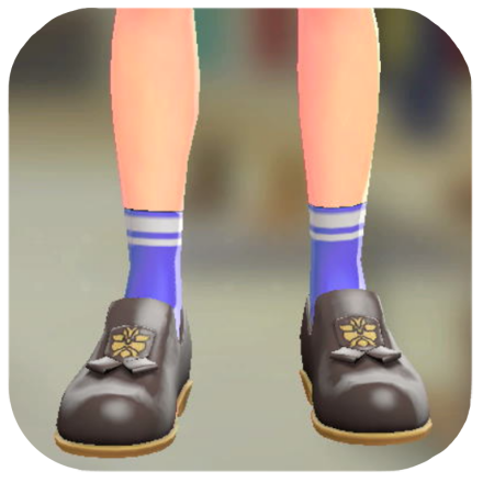 Pokemon Legends Z-A Male Striped Quarter Socks Icon