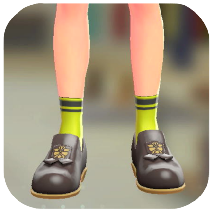 Pokemon Legends Z-A Male Striped Quarter Socks Icon