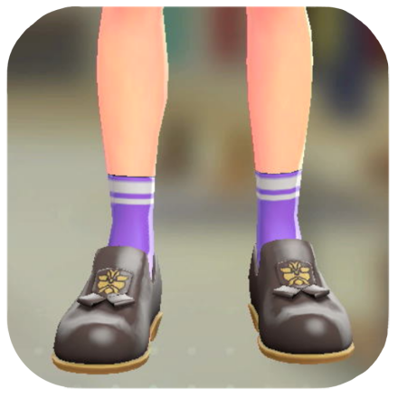 Pokemon Legends Z-A Male Striped Quarter Socks Icon
