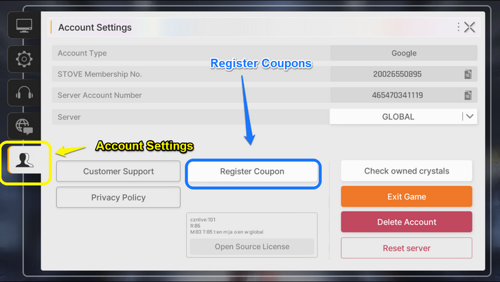 Chaos Zero Redeem Coupon