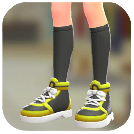 Pokemon Legends Z-A Male High-Top Sneakers Icon