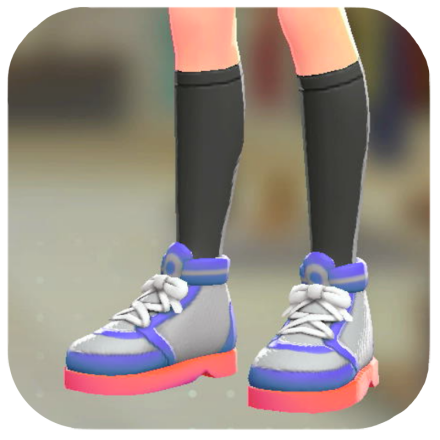 Pokemon Legends Z-A Male High-Top Sneakers Icon