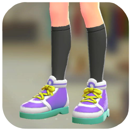 Pokemon Legends Z-A Male High-Top Sneakers Icon