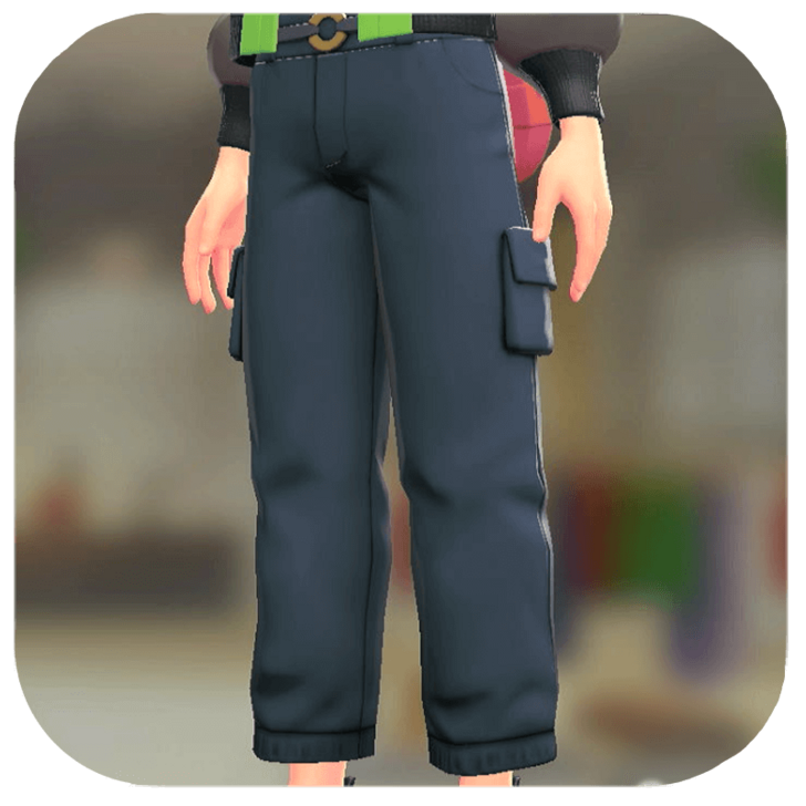 Pokemon Legends Z-A Male Cargo Pants Icon