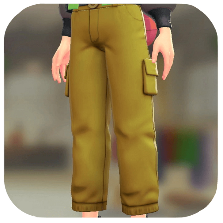 Pokemon Legends Z-A Male Cargo Pants Icon