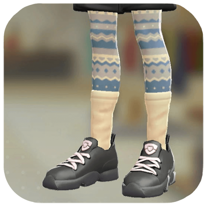 Pokemon Legends Z-A Male Patterned Tights and Socks Set Icon