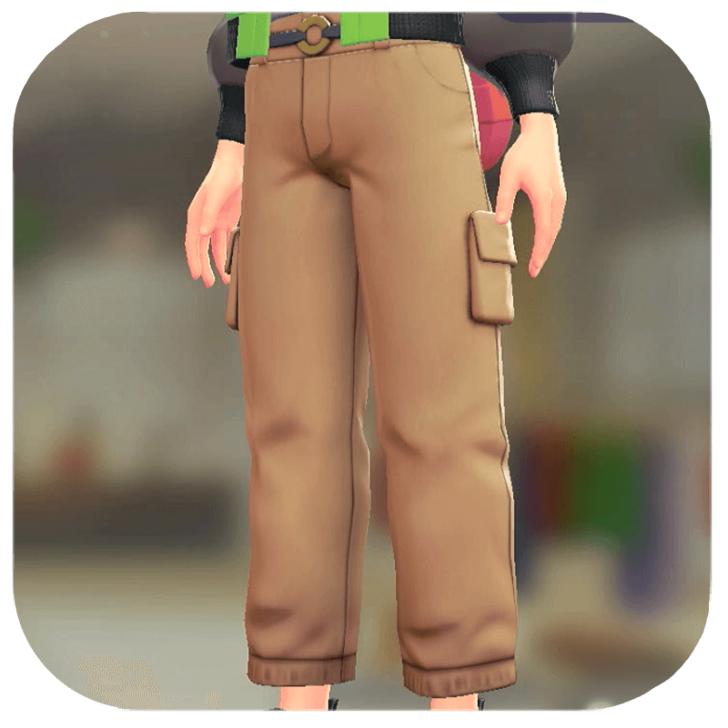 Pokemon Legends Z-A Male Cargo Pants Icon