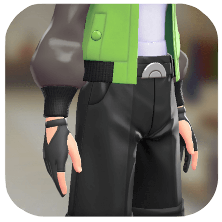 Pokemon ZA - Three-Finger Gloves Lamp Black