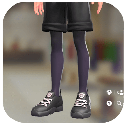 Pokemon Legends Z-A Male Gradient Thigh-High Socks Icon