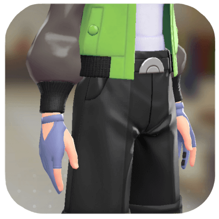 Pokemon ZA - Three-Finger Gloves Lavender