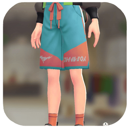 Pokemon Legends Z-A Male Sweat Shorts Icon