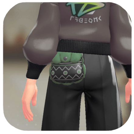 Pokemon Legends Z-A Male Patterned Fleece Satchel Icon