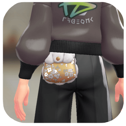 Pokemon Legends Z-A Male Floral Fleece Satchel Icon