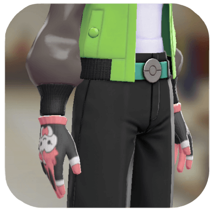 Pokemon ZA - Sylveon Knit Gloves Black