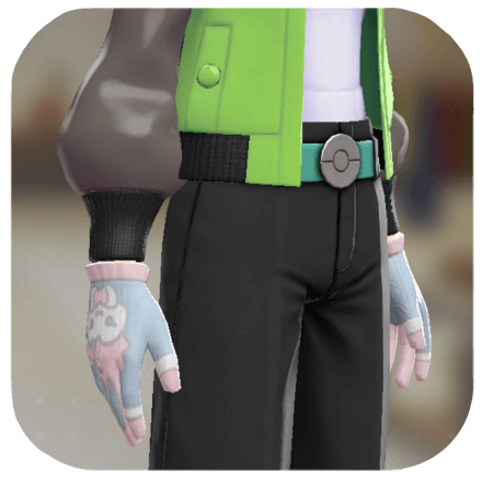 Pokemon Legends Z-A Male Sylveon Knit Gloves Icon
