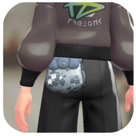 Pokemon Legends Z-A Male Floral Fleece Satchel Icon