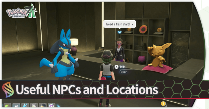 Useful NPCs and Locations