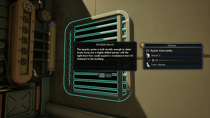 Interact with the Grate