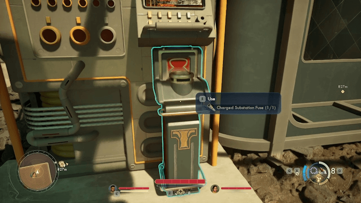 Insert the Charged Substation Fuse