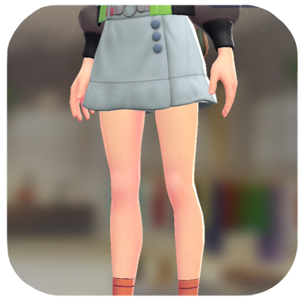 Pokemon Legends Z-A Male Wrap Skort Set Icon