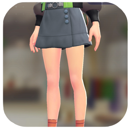 Pokemon Legends Z-A Male Wrap Skort Set Icon