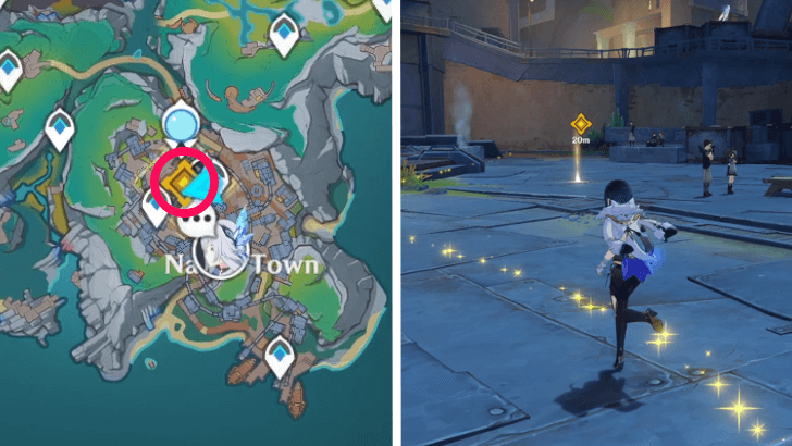 Genshin - Hidden in the Shadows Quest Location