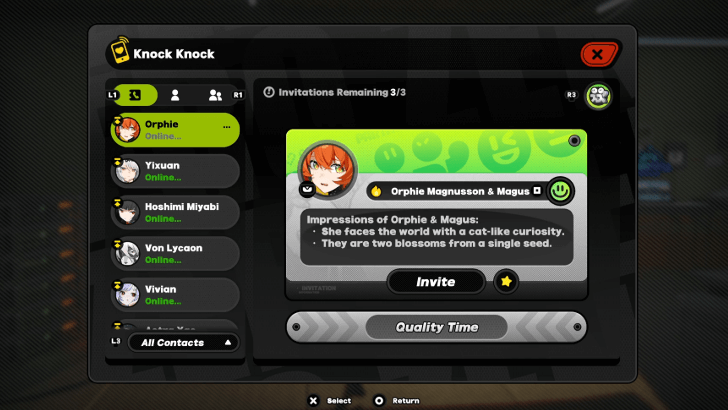 Orphie and Magus Friendly