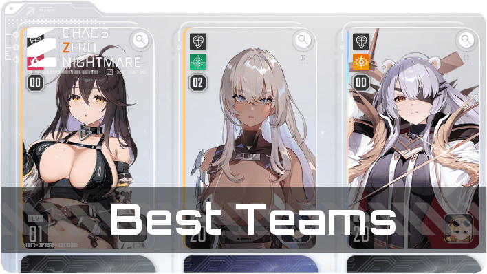 Chaos Zero Nightmare Best Teams