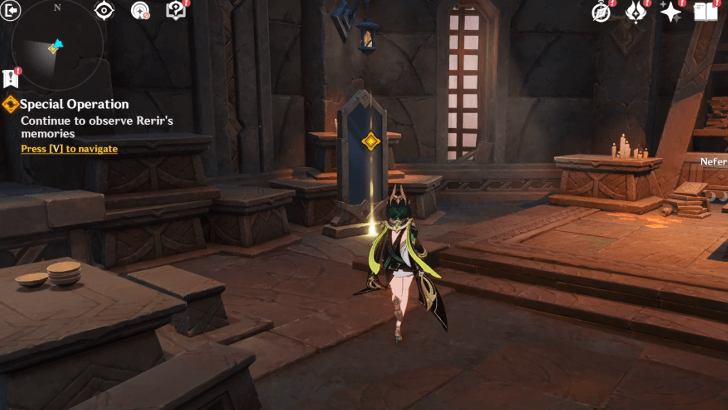 Special Operation - Step 3 - Continue to Observe Rerir