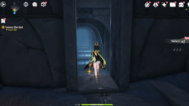 Special Operation - Step 3 - Leave the Hut