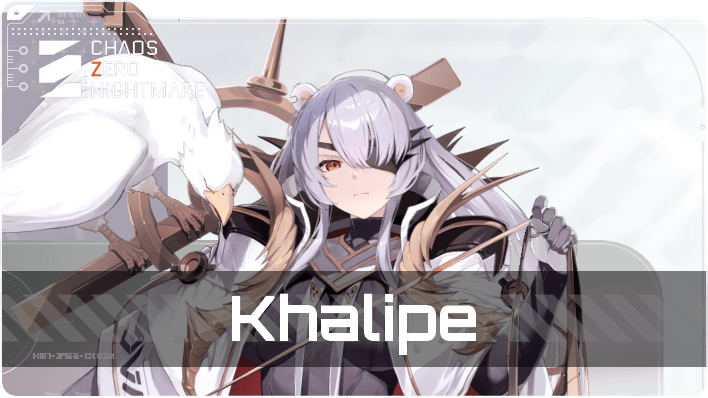 Chaos Zero Nightmare Khalipe Character Cards and Potential Materials