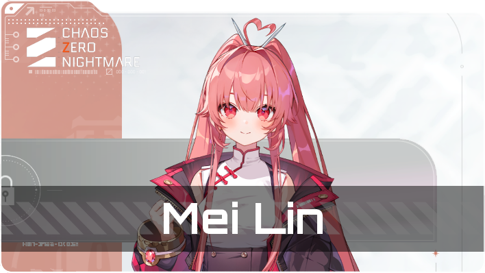 Chaos Zero Nightmare Mei Lin Character Cards and Potential Materials