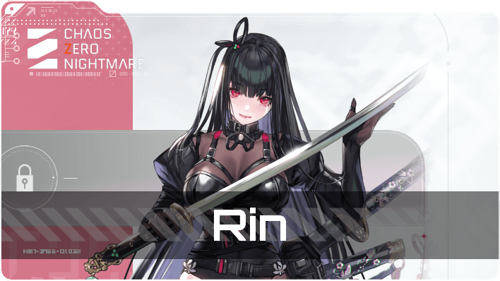 Chaos Zero Nightmare Rin Character Cards and Potential Materials