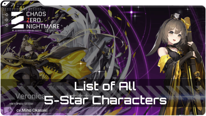 List of All 5-Star Characters