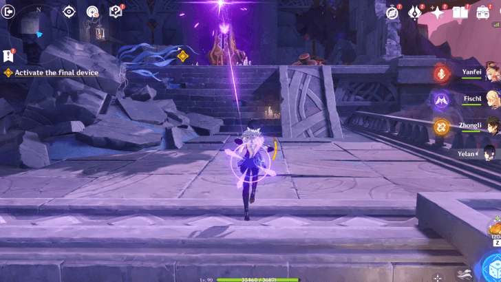 Everlasting As the Moon - Step 5 - Activate the Final Device