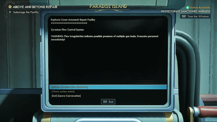 Outer Worlds 2 The Screen