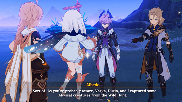 Genshin - Look for Albedo and Durin