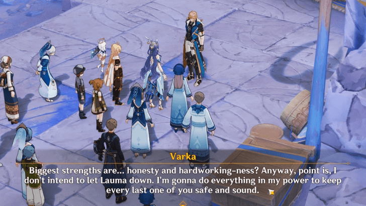 Genshin - Go to the Frostmoon Enclave