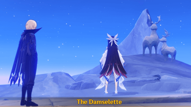 Genshin - Talk to Dainsleif